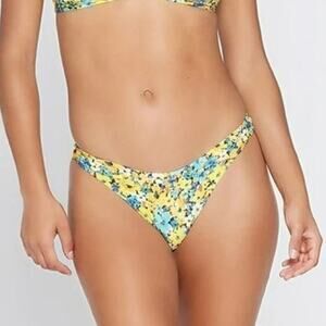 L*Space Printed Cabana Bitsy Bikini Bottom Small